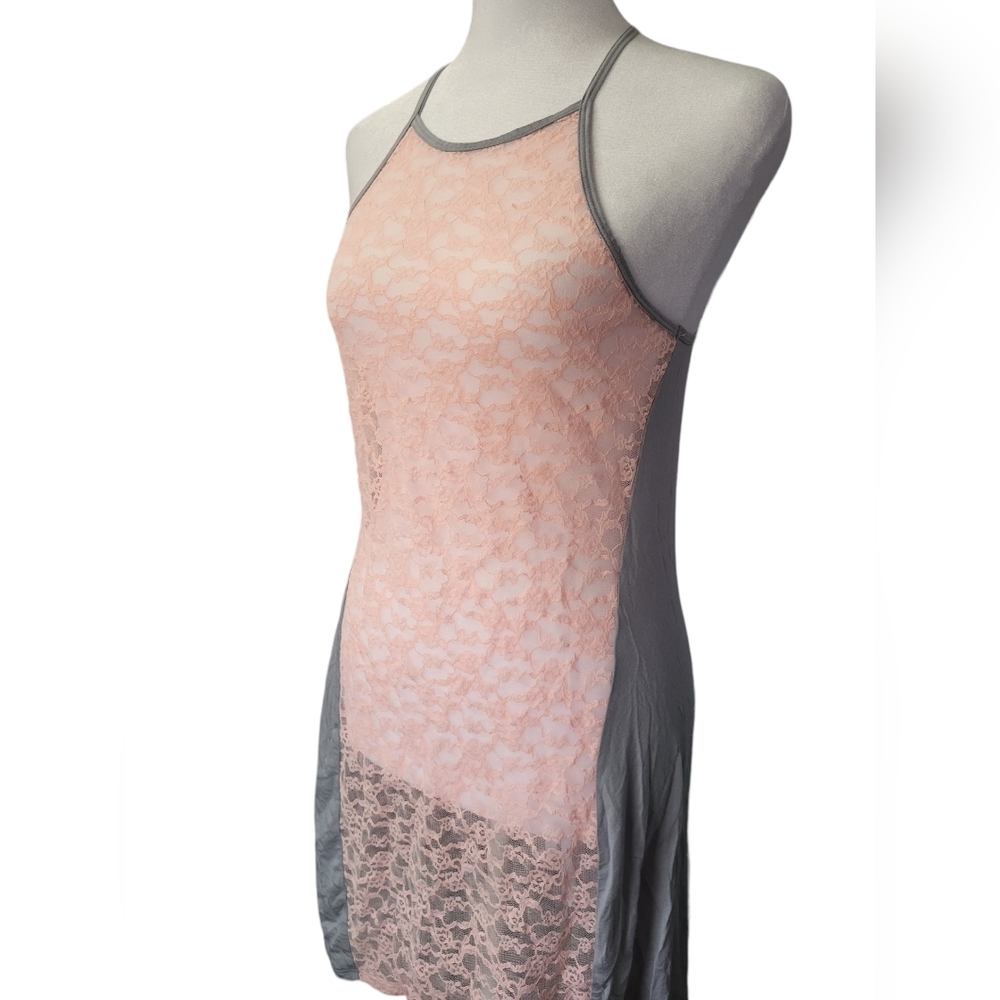 Victoria Secret Pink Lace Front Nightie